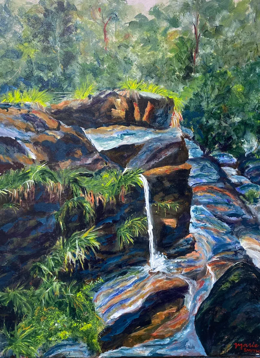Whispering Falls - Original